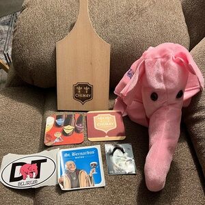 Beer merch … Chimay, delirium etc lot of goodies.